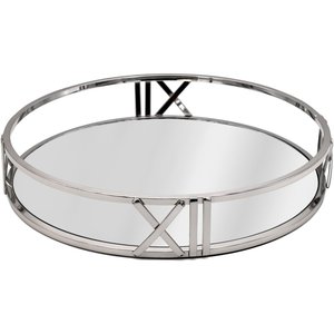 Bandeja DE SERVICIO DE ESPEJO Forma redonda Diseñador hecho a mano Venta al por mayor Bandeja de tocador Clásico Elegante Bandeja DE SERVICIO DE ESPEJO al por mayor - Product Image 5