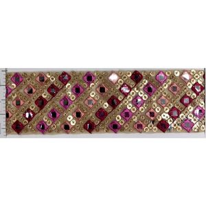 Dentelle à paillettes de qualité supérieure en ligne Inde - Product Image 4