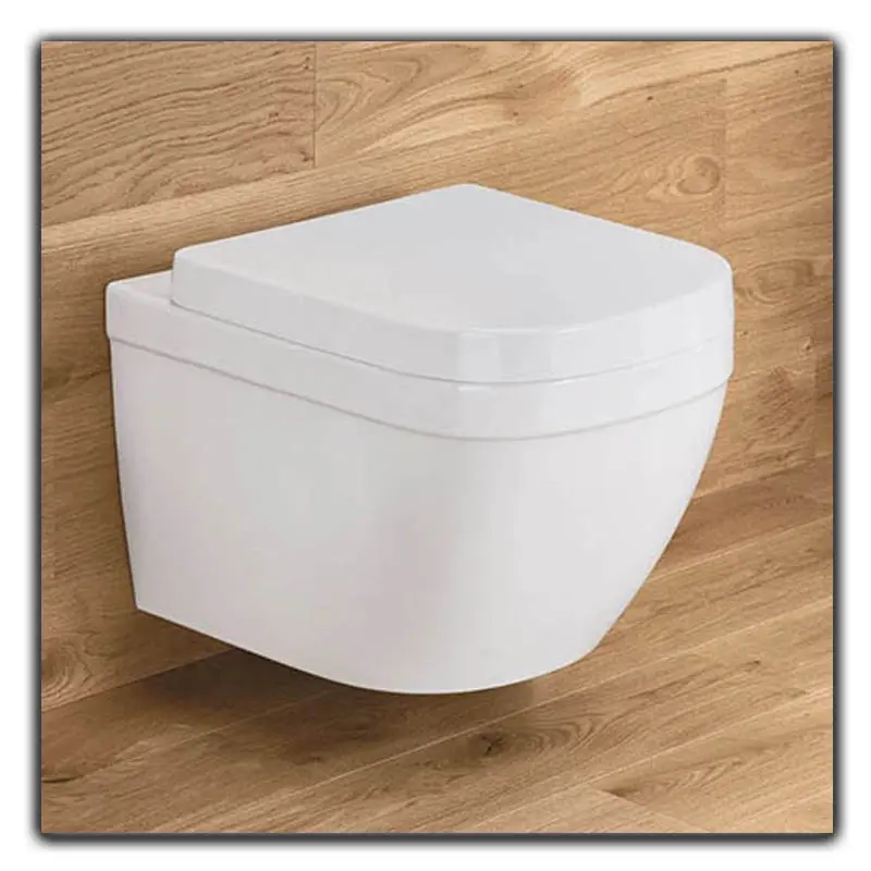Keramik Gaya Baru Gantungan Dinding Wc Toilet Kursi Sanity Ware Satu Buah Wall Mount Sifon Flush Bulat Flush IN;7903232 United