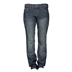 Jeans en denim de qualité AA pour filles CE approuvé Jeans de moto simple délavé foncé Logo de marque Protection principale Style droit solide - Product Image 4