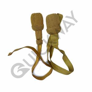 Nudo de daga de oficial naval cómodo de alta calidad, diseño de alambre negro con nudo de portepee de grado personalizado - Product Image 3