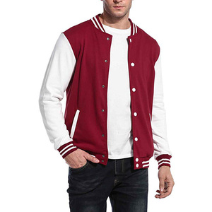 Chaquetas bomber universitarias unisex de invierno con botones, estilo letterman, personalizadas, tipo béisbol. - Product Image 2
