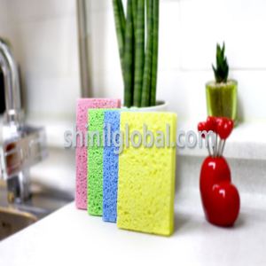 2022 février promotion Coloré SCL-6R Cuisine De Nettoyage/Lavage Éco naturel cellulose Éponge - Product Image 5
