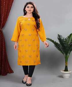 Nouveau dernier look riche vêtements de fête georgette imprimé crêpe filles indiennes portent prêt à porter pas cher prix en gros surat apparelgarment - Product Image 2