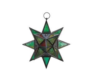 New Handmade Decorative Small Copper and Glass <b>Star</b> <b>Light</b> Fixture in Best Quality - Product Image 3