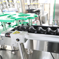 Étiqueteuse automatique bpp pour bouteilles, Machine de dépose d'étiquettes avec applicateur de colle à chaud