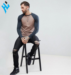 2025 nuevo diseño de moda elegante deportes manga larga contraste tela lisa alta calidad algodón jersey sudadera para hombres - Product Image 4