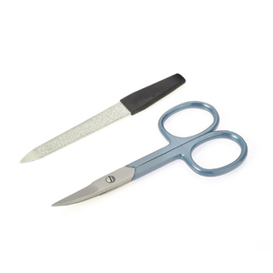 Tijeras para Cutículas de Uñas Eficientes y Ecológicas, con Logotipo Personalizado, Hojas Curvas de Acero Inoxidable, para Diestros, Duraderas, para Arte de Uñas - Product Image 1