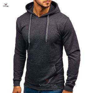 Sudaderas con capucha personalizadas de alta calidad para hombre, sudaderas con patrón sólido de estilo Hip Hop con estilo, de talla grande, suministro OEM de poliéster en blanco - Product Image 2