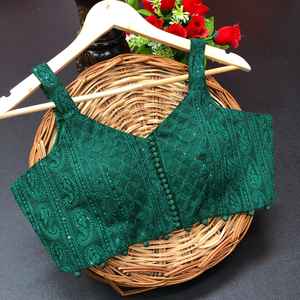 Georgette-Blusa holgada de colección Foe para mujer, blusa a bajo precio de Surat - Product Image 3