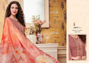 Designer Party tragen graue Farbe schwere bestickte Baumwoll seide Indische Frauen tragen Kurti mit Palazzo Dupatta in Surat Alpha numero