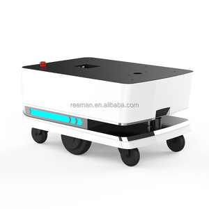 Robot de planification d'itinéraire Intelligent, <span class=keywords><strong>s</strong></span>ûr et Stable, Base carrée, plate-forme, châssis, roue, Agv Robot - Product Image 6