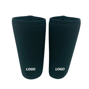 Nouvelle conception de manchon de genou de compression de protection sportive en nylon respirant antidérapant Powerlifting - Product Image 2