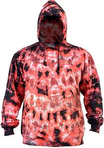 Prix d'usine 350 GSM Sweat à capuche en coton pour homme Sweat d'hiver Tie Dye Imprimé en relief Vente en gros personnalisée - Product Image 6
