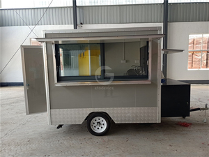 Chariots de restauration rapide de rue populaires américaines, camion de nourriture de crêpes avec collation, cuisine mobile, équipements de cuisine, prix 2023 - Product Image 6