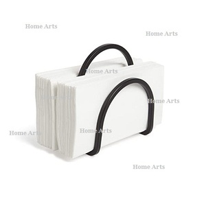 Fabulous Design Iron Napkin Holder Organizer Bestest Quality <b>Black</b> Color Customizable Table Top Accessories - Product Image 4