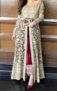 Elegante vestido pesado para fiesta/boda con bordado pesado zardozi work-2019 - Product Image 2