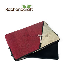 100% Pure Hemp Customized Color Vegan <b>15</b> <b>Inch</b> Size <b>Laptop</b> Case Bag for Daily Use Made in Nepal Factory Wholesale Supplies - Product Image 2