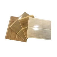 Paiement LC Panneau de plafond en PVC blanc ignifuge à emboîtement le plus populaire pour décor de maison