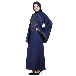 Wholesale Soft High quality plain abaya popular hot selling <b>Islamic</b> <b>clothing</b> - Product Image 2