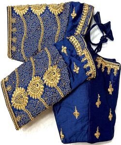 Blusa bordada Indian Ladies Women Cosido Listo Precio bajo Venta al por mayor Surat Apparel - Product Image 6