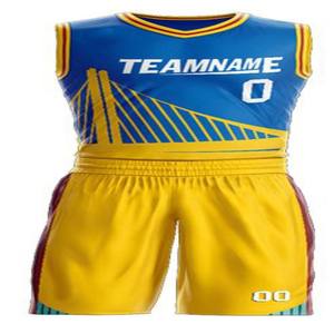 ชุดกีฬาบาสเก็ตบอลสำหรับเยาวชนกางเกงขาสั้น XS-JERSEY ระบายอากาศได้ดีมีโลโก้ระเหิดไซส์ใหญ่พิเศษตามสั่ง - Product Image 6