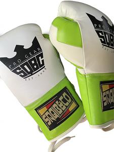 Guantes de Boxeo de Cuero Vacuno con Encaje, Personalizables, para Entrenamiento y Combate, para Luchadores, Tamaños 8oz y 16oz, Boxeo Profesional - Product Image 6
