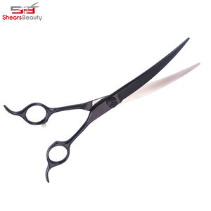Ciseaux de barbier professionnels, incurvés, pour coupe de cheveux, barbier, haute qualité, nouveau Design, - Product Image 2