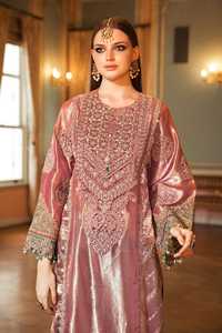 Impresionante Vestido de Fiesta de Verano Ecológico con Logotipo Personalizado Bordado de Pakistán, Nuevo Vestido de Boutique a la Moda para Mujer - Product Image 5