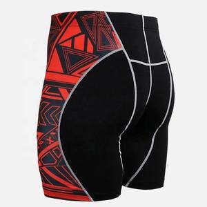 Pantalones cortos de compresión BJJ personalizados para hombre, 100% de poliéster, pantalones cortos deportivos de compresión con cintura elástica sin costuras para hombre, ropa deportiva Unisex para hombre - Product Image 2