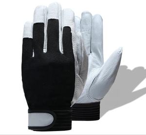 ถุงมือหนังสำหรับทำงานช่าง,ถุงมือสังเคราะห์ใช้งานได้หลายแบบออกแบบโลโก้ได้เองทนทานต่องานหนัก - Product Image 1