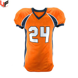 OEM High Quality 100% Polyester American <b>Football</b> Uniform Sublimation Printed Logo Design New Arrivals Rugby Team Wear - Product Image 5