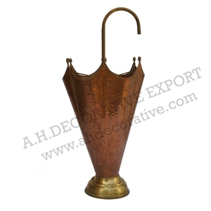 Support de parapluie décoratif en or de qualité supérieure à vendre, décoration de bureau, maison, salon, support de parapluie en métal - Product Image 5