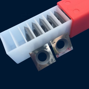 Cortador de carburo cuadrado de 15mm con cuatro bordes, accesorios de repuesto para carpintería, cabezal de corte en espiral - Product Image 3