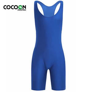 Traje de Luchador Gigante para Adultos, Singlet de Lucha Personalizado, Uniforme de Compresión Sublimado de una Pieza para Luchadores Adultos - Product Image 3