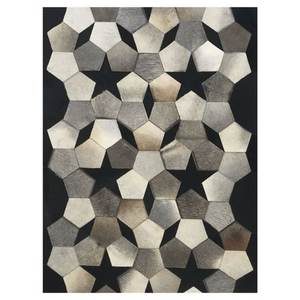 Vaibhav Overseas Tapis en cuir de style moderne avec motifs géométriques pour la salle à manger et la chambre d'enfants - Product Image 2