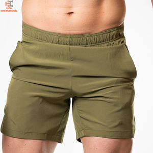 Shorts de Verano para Hombre al por Mayor, 100% Algodón, Color Sólido, Shorts Casuales de Calidad, Bermudas para Hombre, OEM - Product Image 4