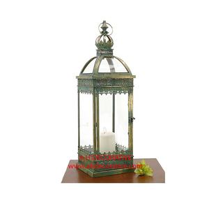 Hexagon Metal <b>Cheap</b> Lantern with Handle Home Garden Decoration Glass T Light <b>Candle</b> Lantern for Lighting Decoration - Product Image 4
