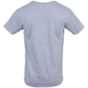 Ropa deportiva con logotipo personalizado para hombre y mujer, Camiseta básica negra de algodón, venta al por mayor - Product Image 4