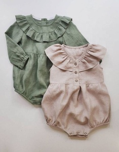 Vestido y Mono de Diseño Elegante para Bebé Niña, Atuendo Infantil Bonito y Hermoso, Talla y Color Personalizables - Product Image 1