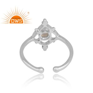 Bague en pierre précieuse d'opale éthiopienne, argent fin, tendance 925, bijou classique fait à la main, vente en gros - Product Image 4