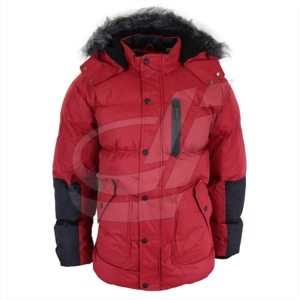 Chaqueta acolchada de alta calidad, color rojo, acolchada, acolchada, burbuja - Product Image 1