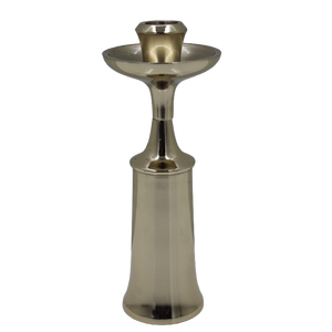 ขายร้อนตารางด้านบนตกแต่งขาตั้งเทียนอลูมิเนียมสีดําเคลือบคลาสสิกสไตล์เชิงเทียนขาตั้งที่กําหนดเอง - Product Image 5