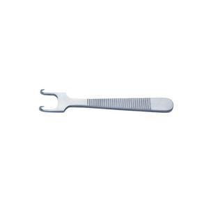 Freeman 13mm Wide Stainless Steel Flap Fiber Optic Breast Retractor <b>Electrical</b> Surgical <b>Instrument</b> - Product Image 4