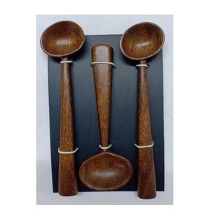 Cuillère en bois personnalisée vente en gros, Design personnalisé, ensemble de couverts en vrac bon marché, ensembles de couverts modernes - Product Image 1