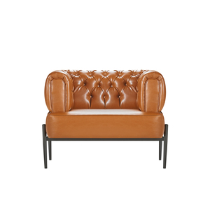 Luxury European Style Chesterfield Tufted Button <b>Leather</b> Office <b>Sofa</b> Couches Elegance Comfort <b>Leather</b> Office <b>Sofa</b> Design Office - Product Image 5