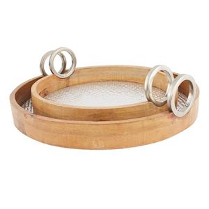 Bandeja de madera moderna hecha a mano del fabricante, plato de madera único para el hogar, vajilla de Hotel, comida, decoración del hogar - Product Image 1