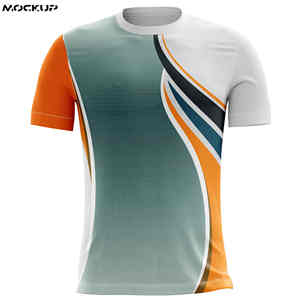 Camiseta de fútbol de manga corta con cuello levantado de secado rápido de 100% poliéster con impresión Digital personalizada para ropa de equipo Unisex para adultos - Product Image 3