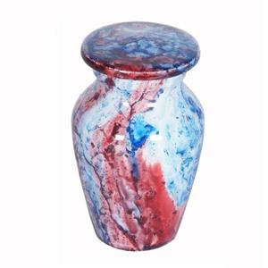 Recuerdo de diseñador de metal de estilo americano para cenizas humanas para mostrar los restos de un bebé - Product Image 2