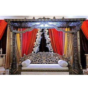 Mehndi-Columpio de Metal tallado en plata para eventos, diseñador de eventos, musulmán, Nikah, diseñador tallado de Metal, Jhula - Product Image 1